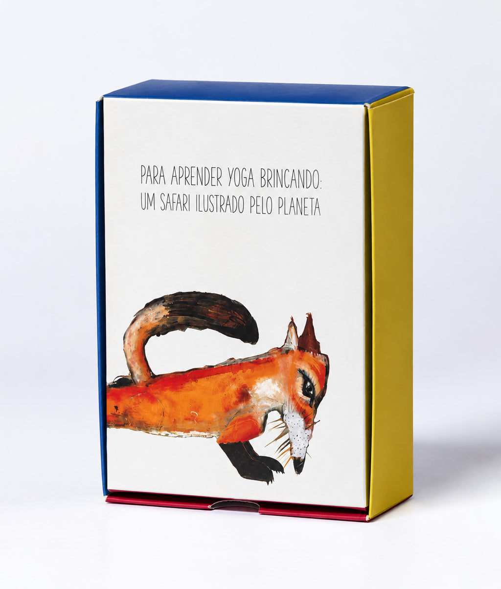 Baralho Yoga dos Bichos Sol e Lua - 88 cartas